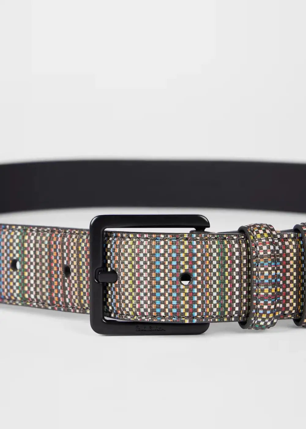 Coated Canvas Belt