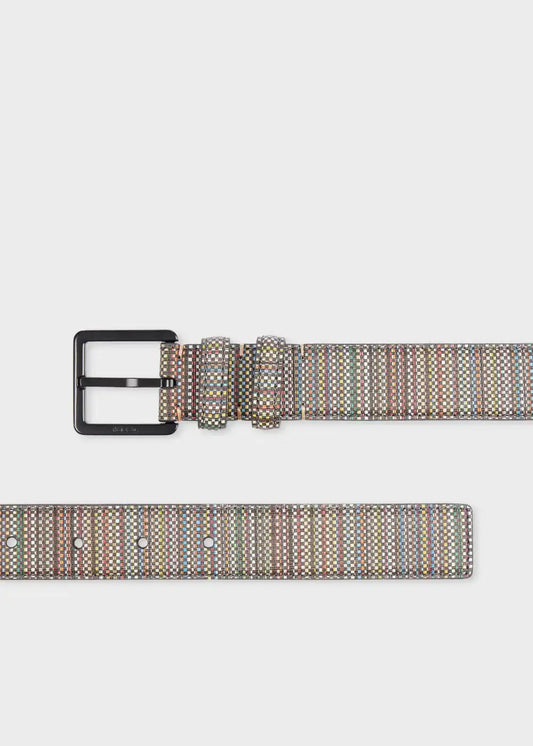Coated Canvas Belt