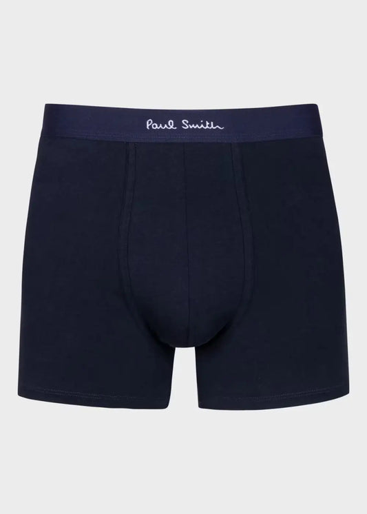 'Signature Stripe' and Plain Long Boxer Briefs Seven Pack
