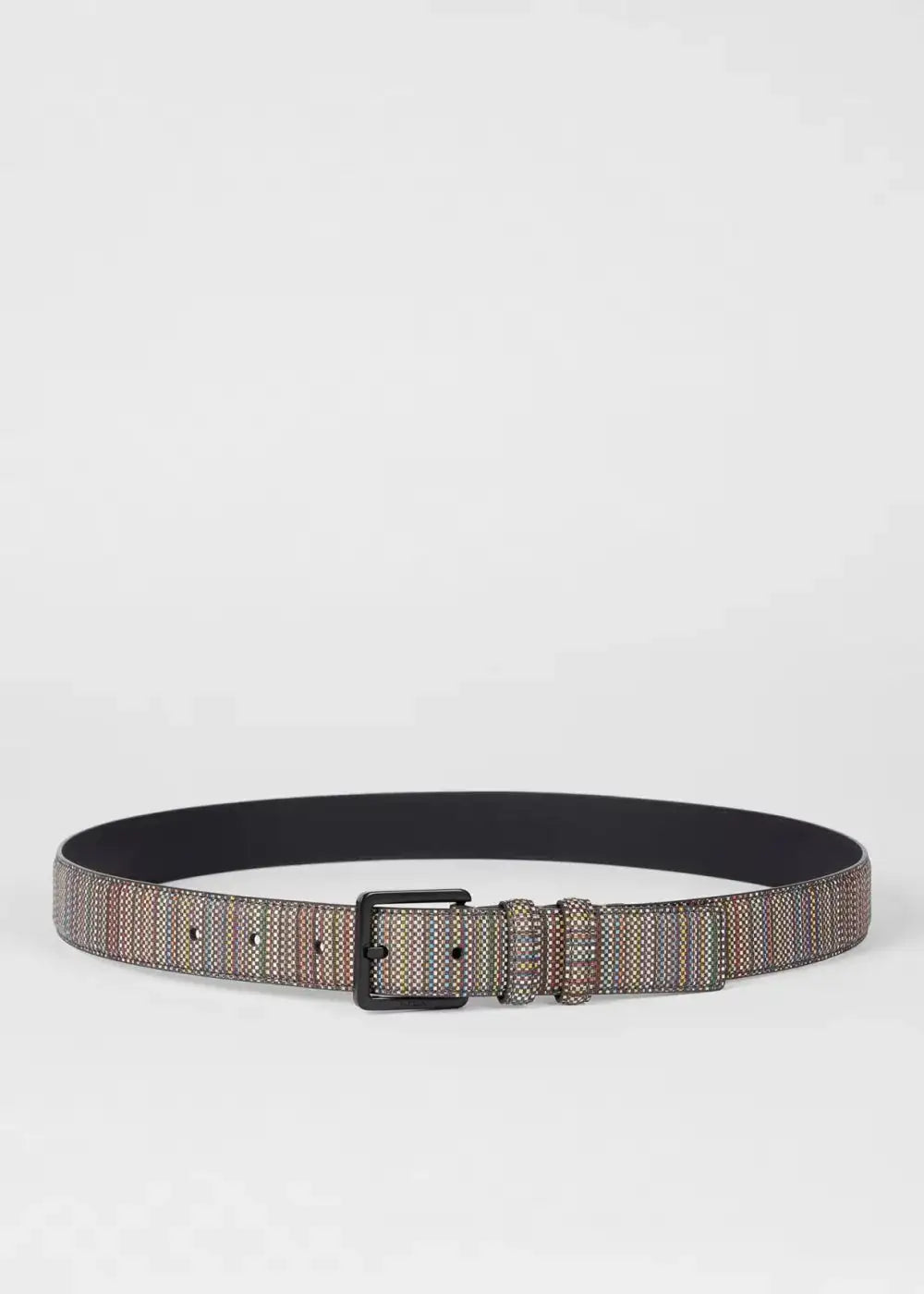 Coated Canvas Belt